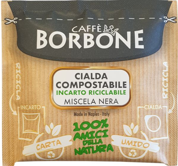 Borbone Nera ESE pods - 100% Robusta