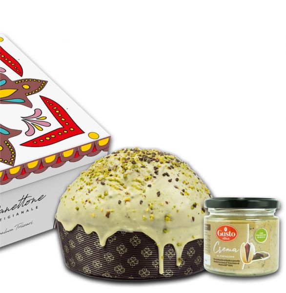 Gusto Etna Panettone Pistasch Choklad