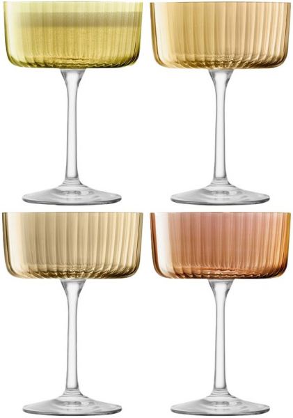 LSA Gems Champagne/Cocktail Set Amber