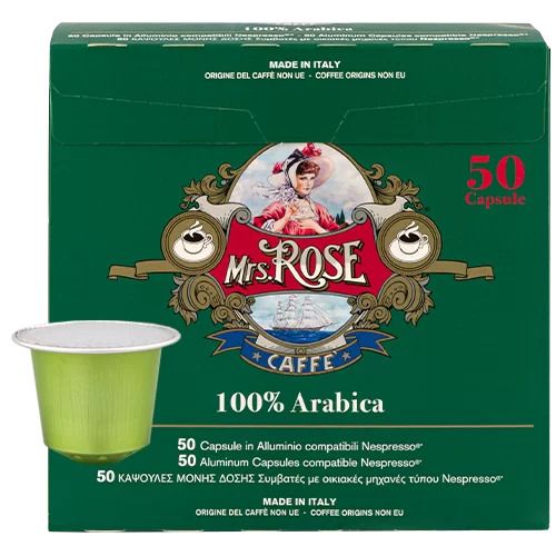 Mrs. Rose Nespresso®* kompatibla kapslar