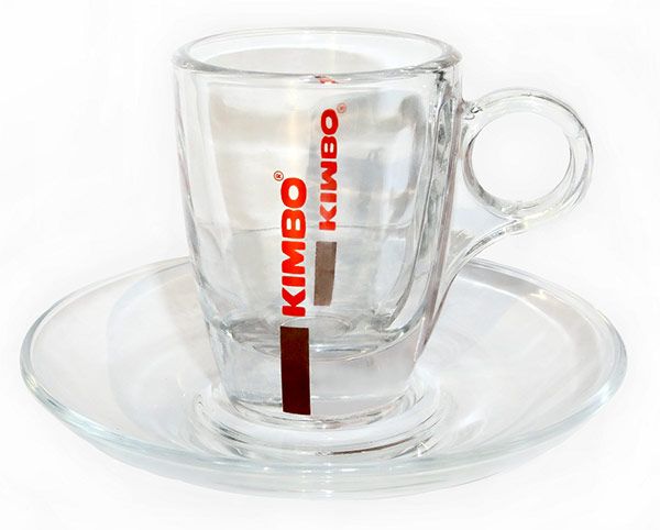 Kimbo Espressokopp av glas